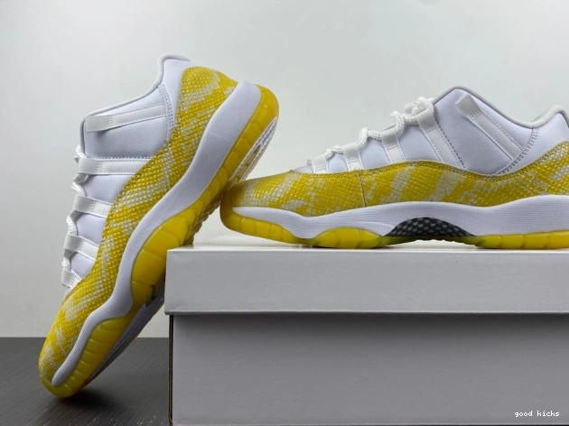 Cheap AH7860-107 Yellow Low 11 WMNS Air Jordan Snakeskin 0726